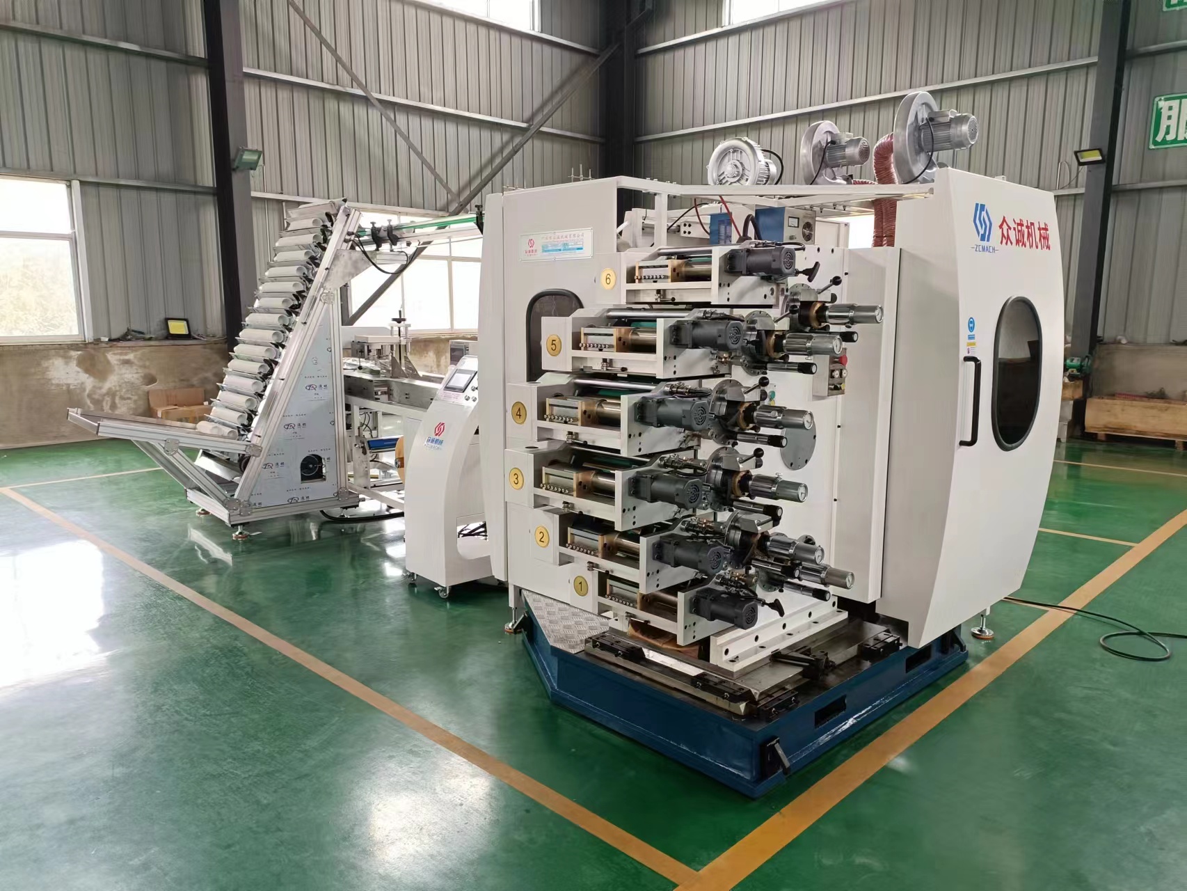 六色曲面胶印机  ZC-188-6型